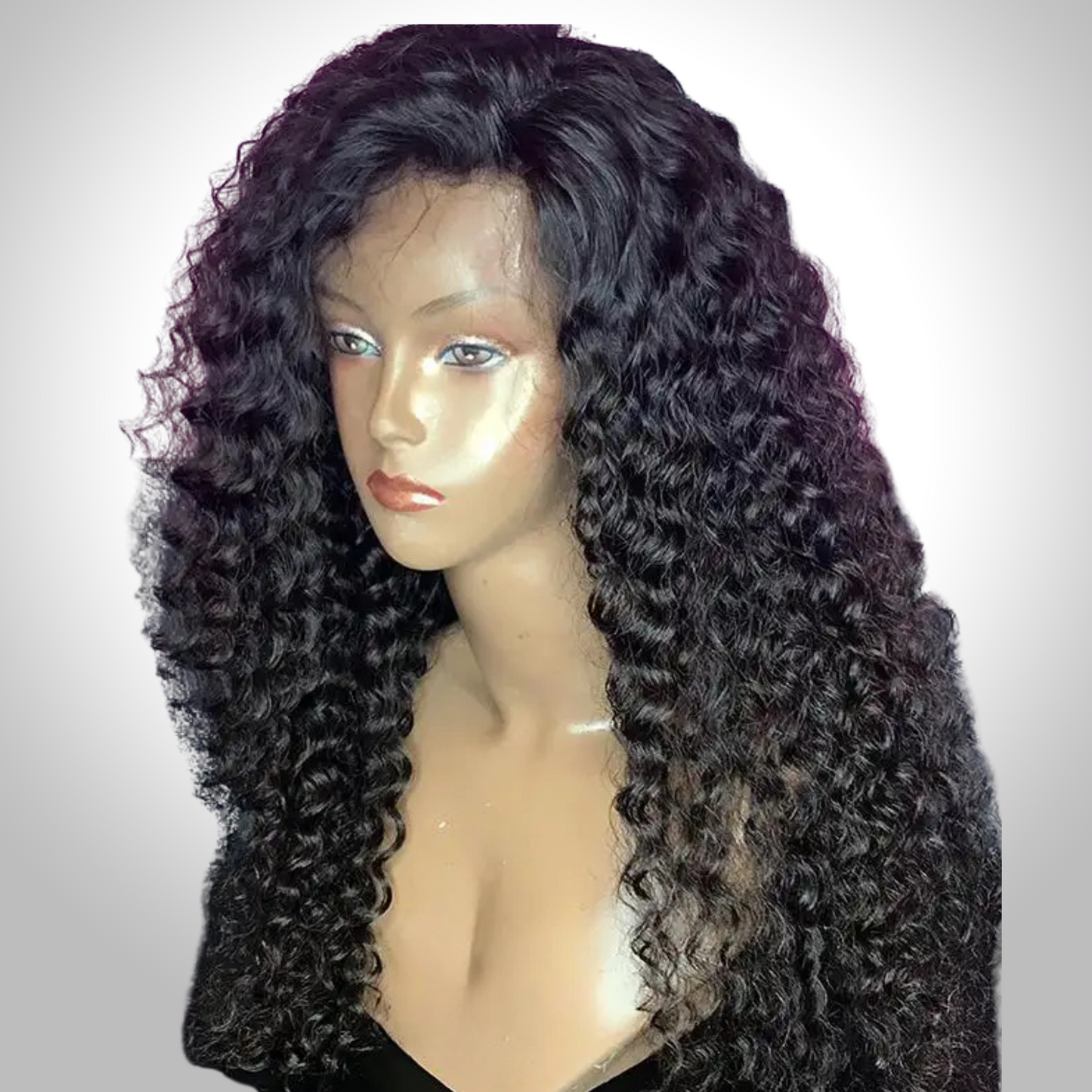 ADDISON Deep Curly 100% Brazilian Human Remy Hair Full Lace Wig