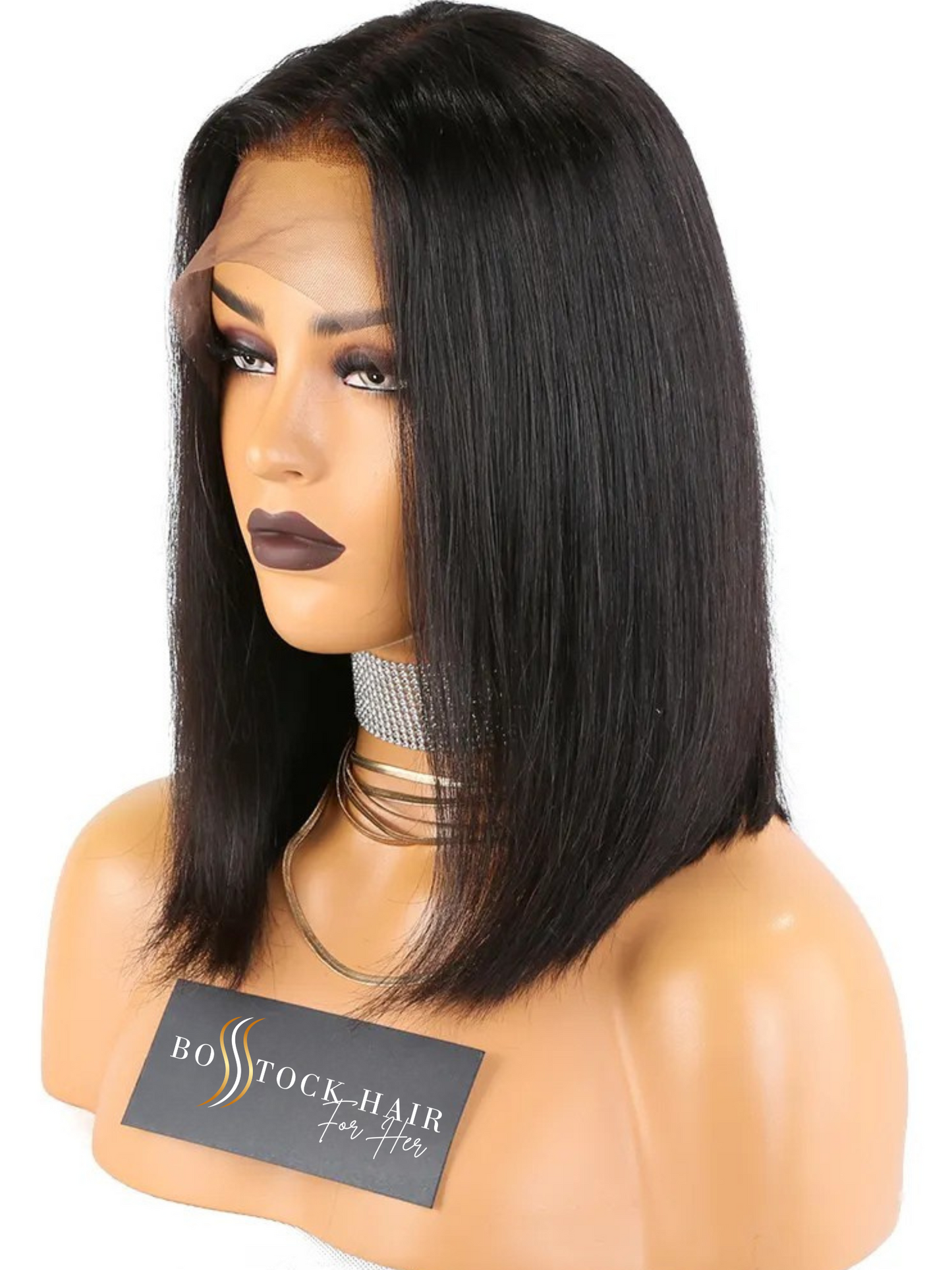 SKYLAR Bob 14 Inch Yaki Straight 360 Lace