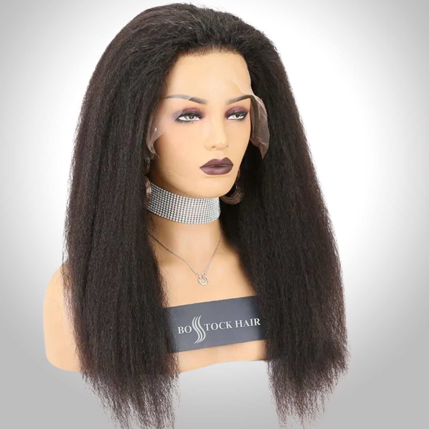 YOMI 13X6 HD lace Cuticle Aligned Virgin Brazilian Human Hair Kinky Straight