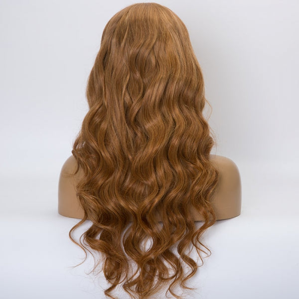Nova--Ginger Hair Body Wave 13"×4" Lace Front Wigs ,Pre-plucked hairline,removable elastic band