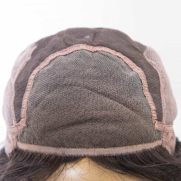 Clearance Sale Extra $30 Off Glueless Full Lace Wigs Indian Remy Human Hair Water Wave 1B# 12" 120% , Medium Size