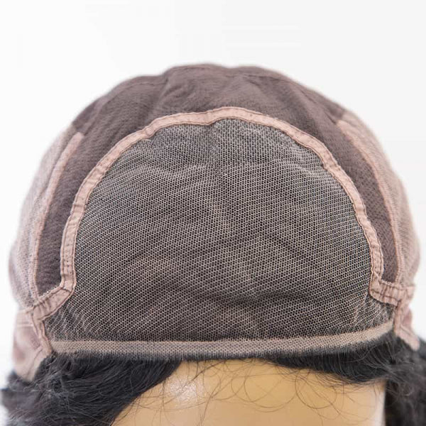 Clearance Sale Extra $30 Off Glueless Full Lace Wigs Indian Remy Human Hair Deep Curl 1# 12" 120% , Medium Size