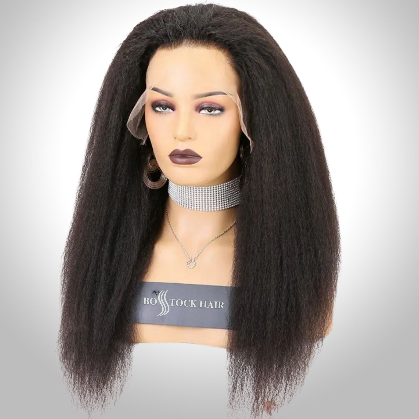 YOMI 13X6 HD lace Cuticle Aligned Virgin Brazilian Human Hair Kinky Straight