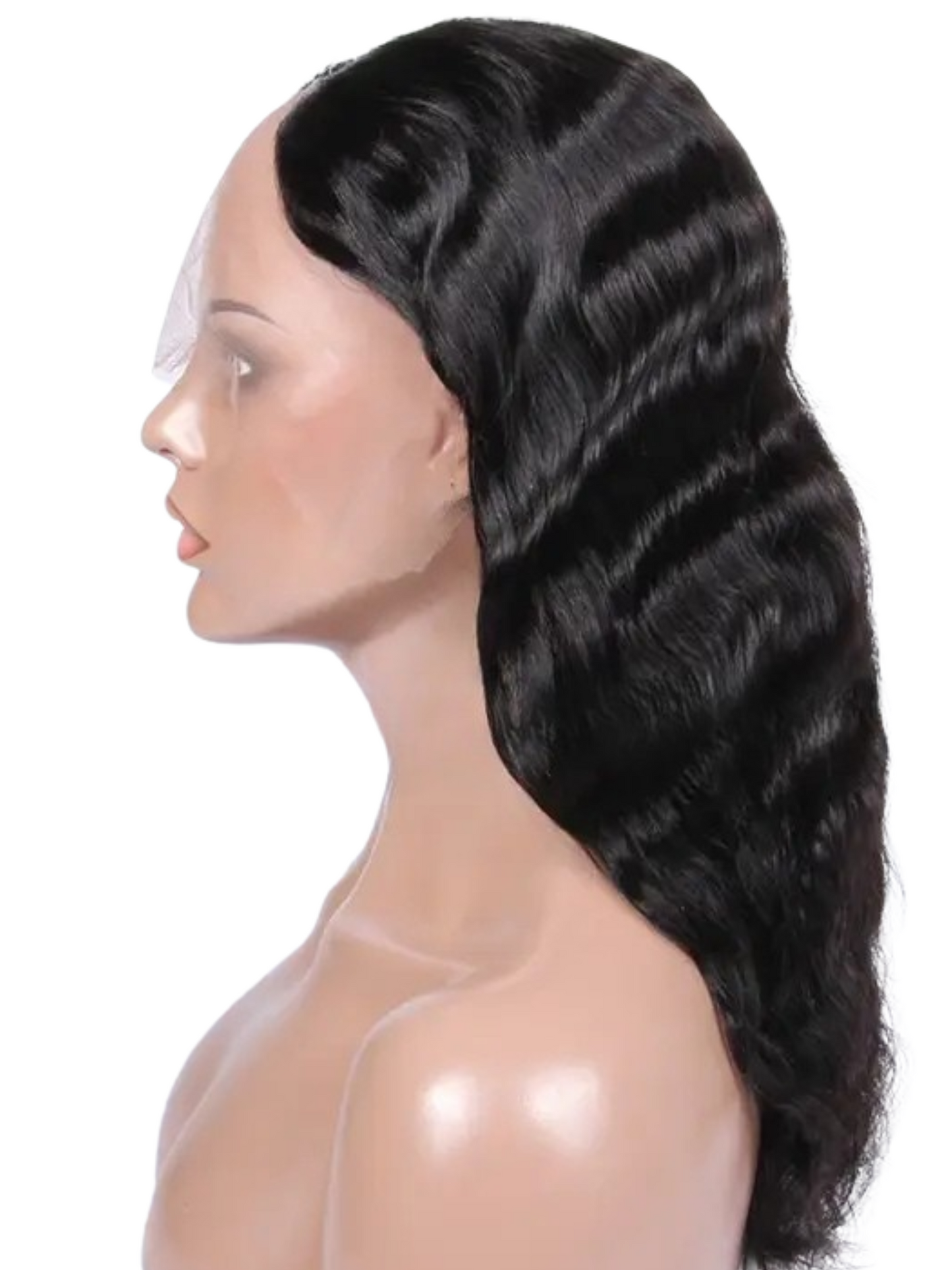 HARLOW Natural Wave 100% Virgin Brazilian Remy Hair U Part Wig