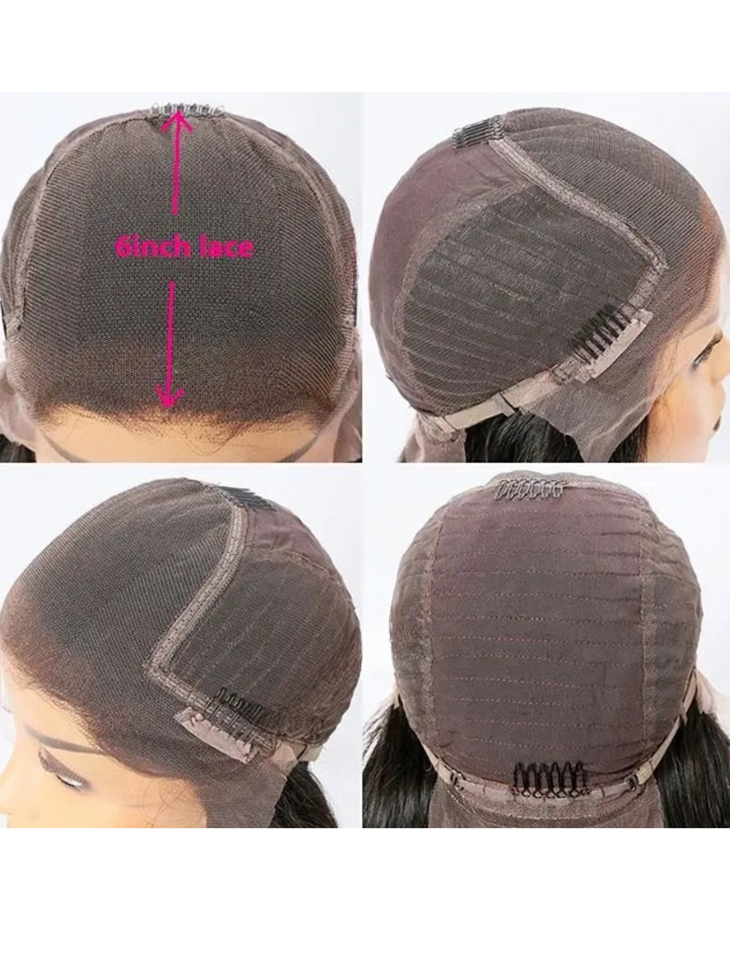 Rihanna Chocolate Brown 100%Brazilian Remy Hair Ombre Side Part