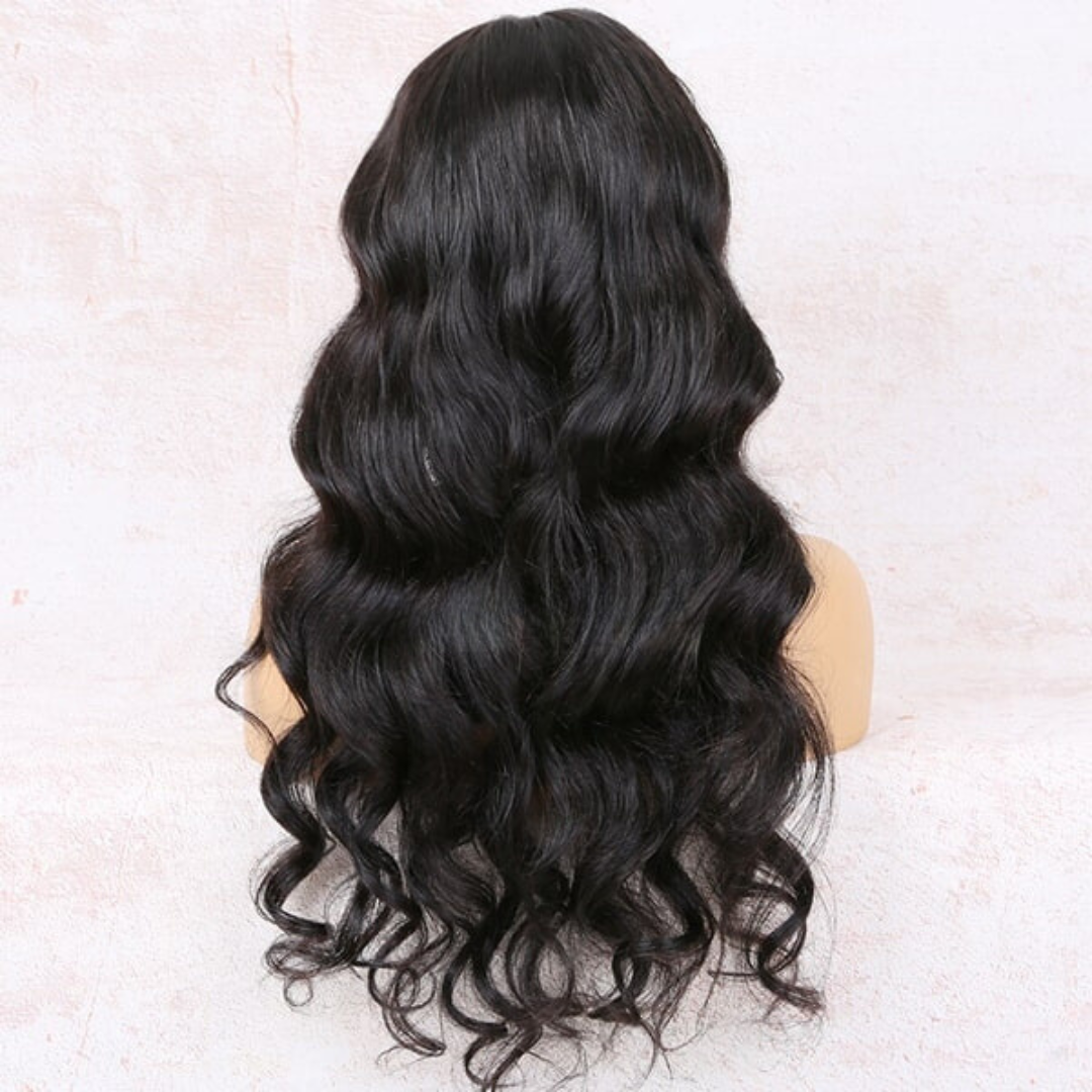 AIKO Body Wave 13x6 Deep Part Wig | Grade 10A Virgin Indian Remy Human Hair | Silk Top