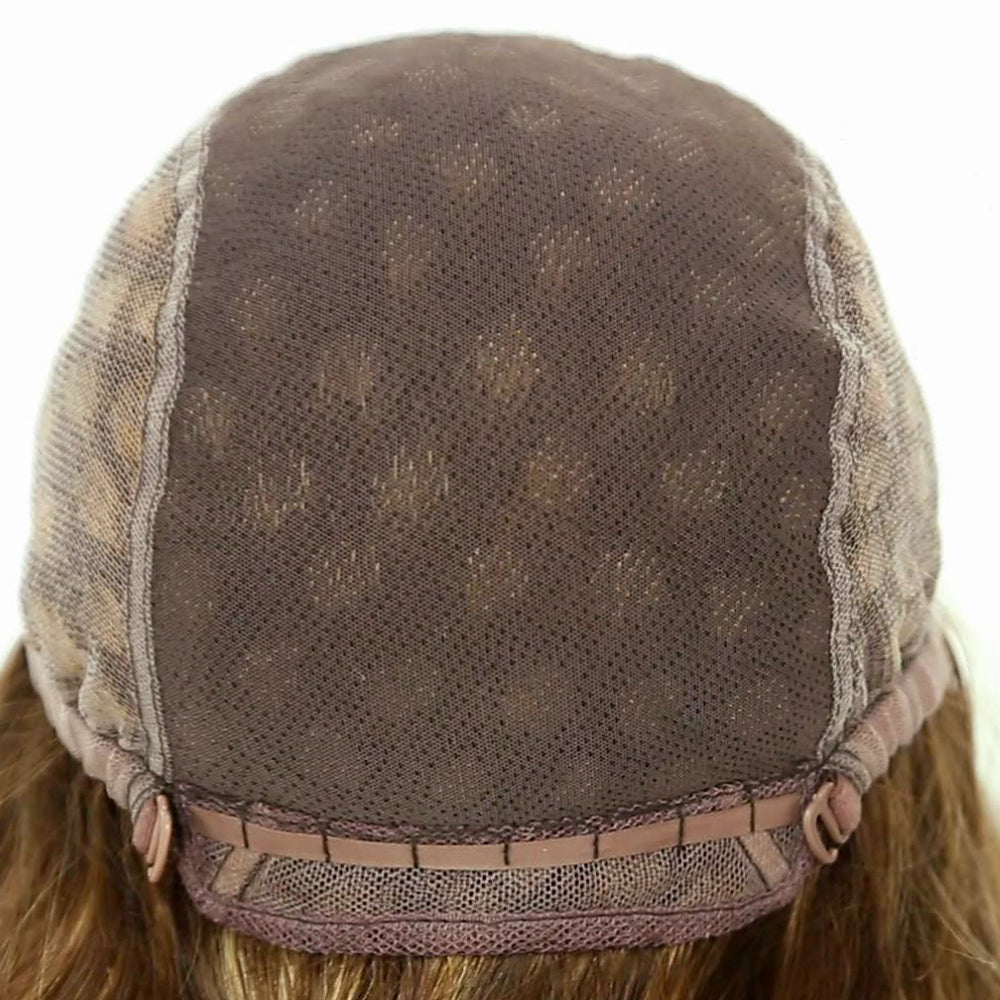 PRICILLA Mono Top Full Hand Tied Glueless Medical Wig Grade 10A 100% Virgin Remy Hair