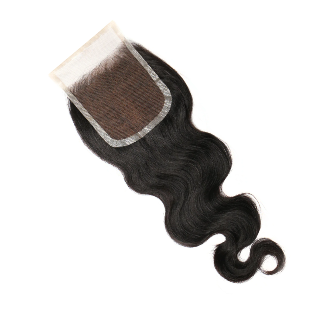 Transparent HD Lace 5×5 inches Lace Closures, Indian Remy Hair Body Wave , Pre-plucked Hairline