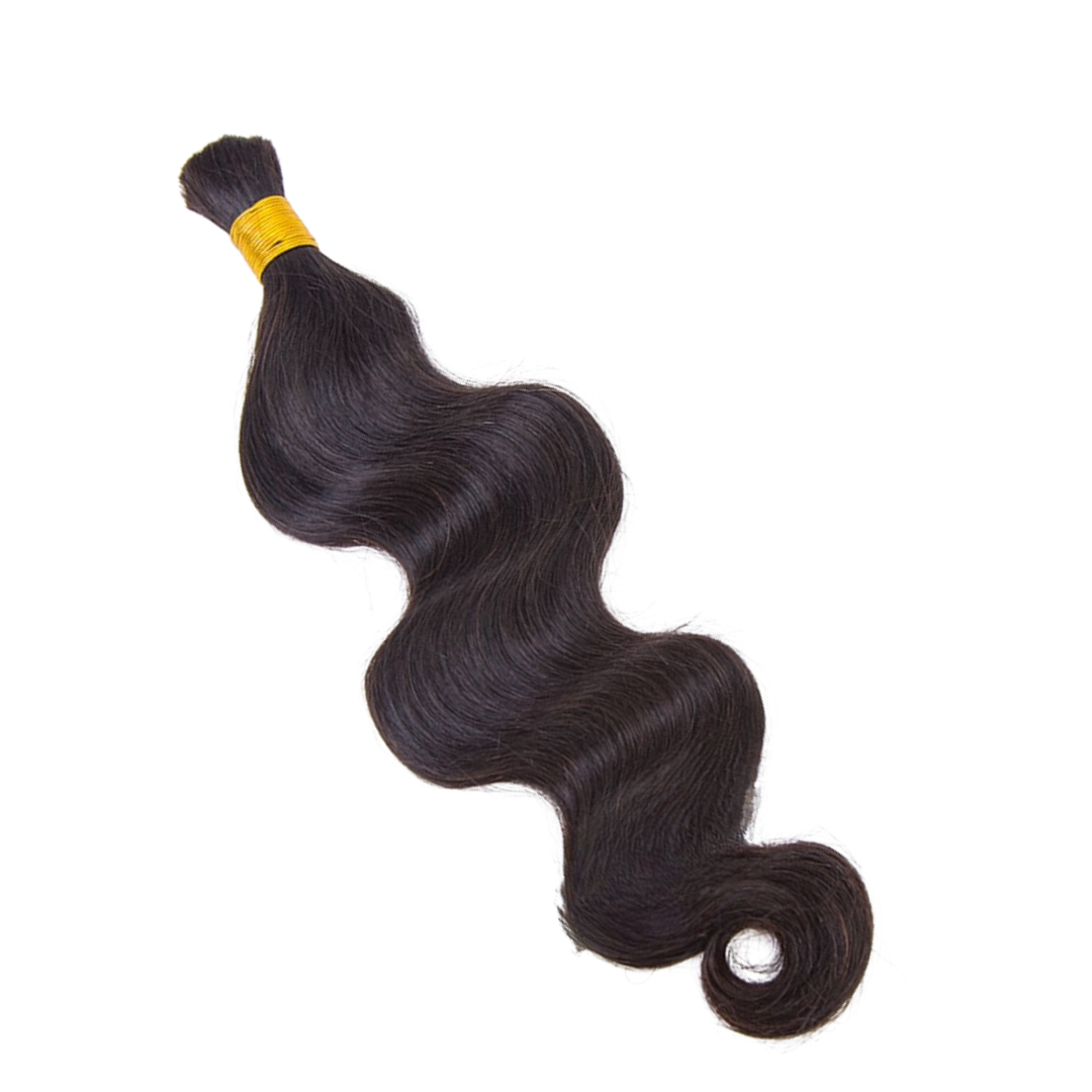 Body Wave Bulk Hair Bundles for Braiding,Indian Remy Human Hair