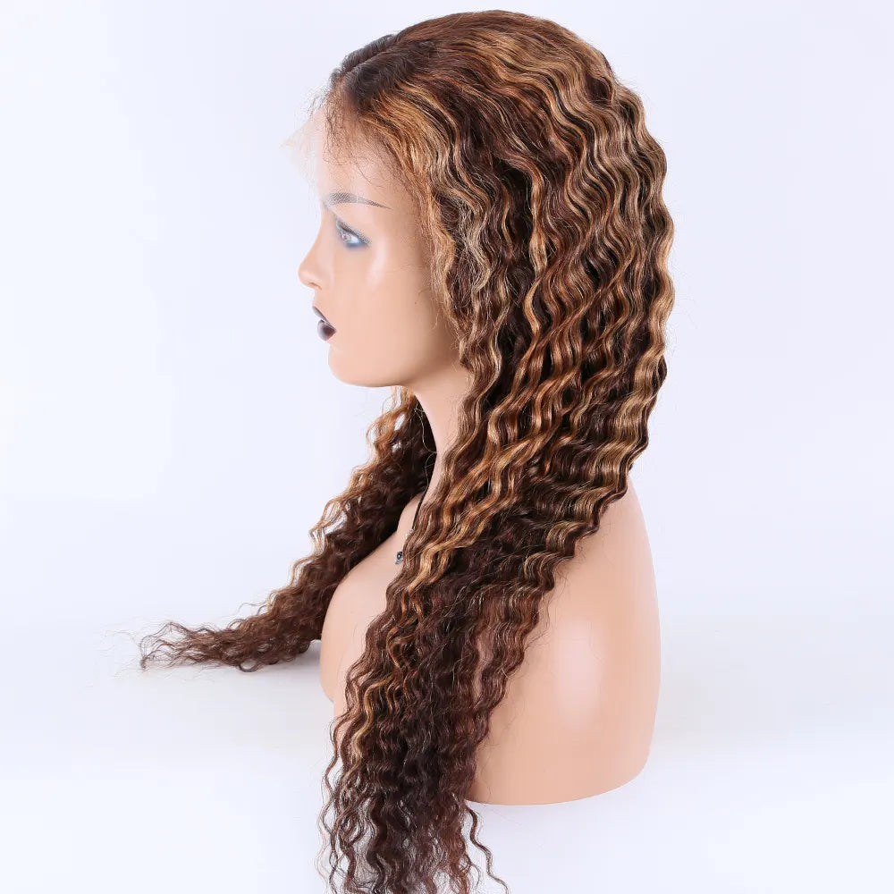 AUTUMN 13*4 lace front wig remy human hair