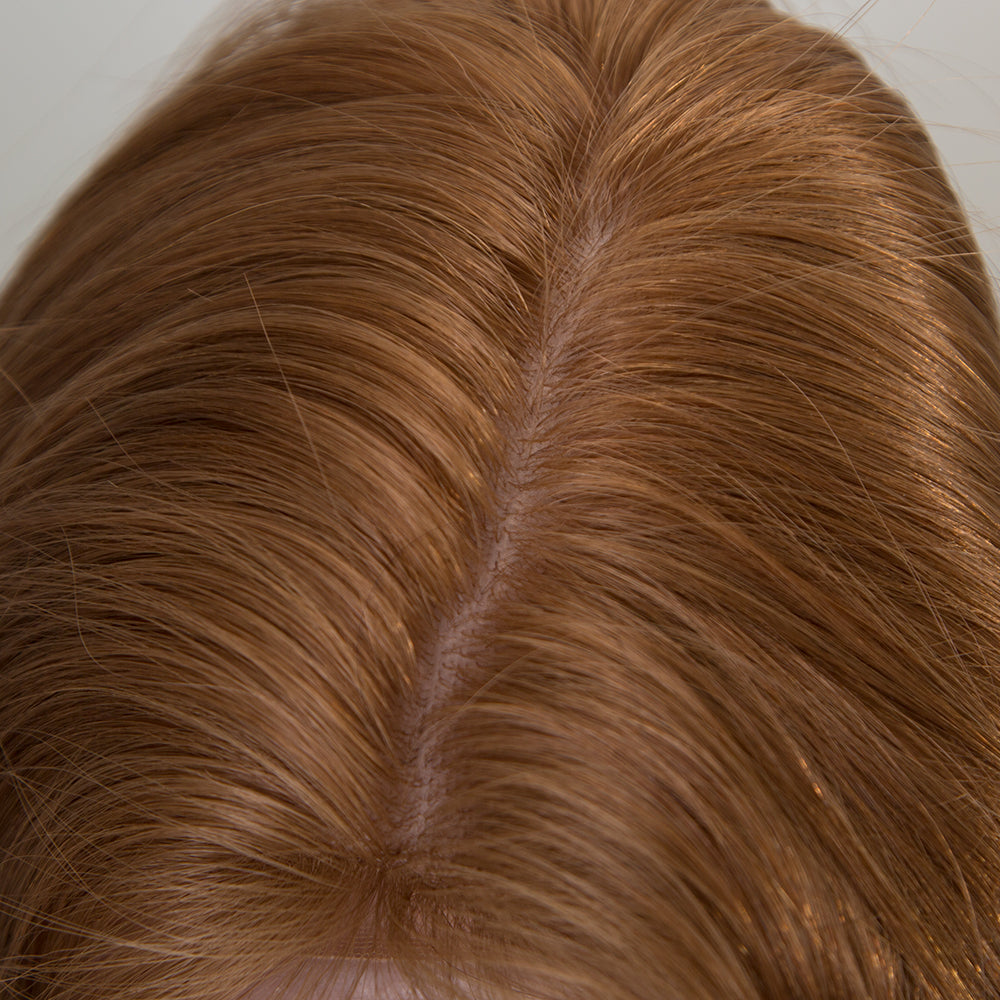 MELISSA #30 Fully Hand Tied with 5x5 inch Silk Top Medical Wig 100% European Virgin Remy Hair