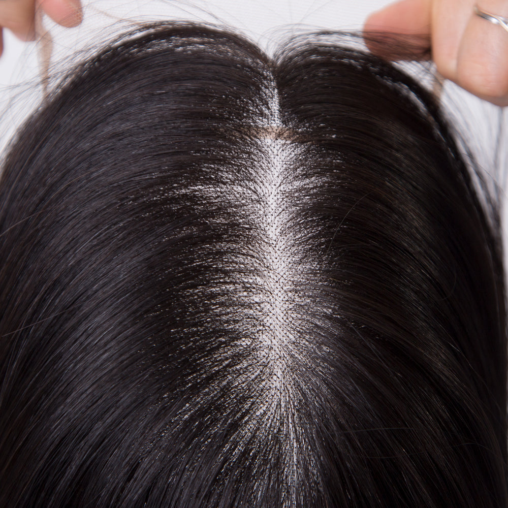 LISA 100% Virgin European Hair Glueless Mono Top Lace Front Fully Hand Tied Medical Wig