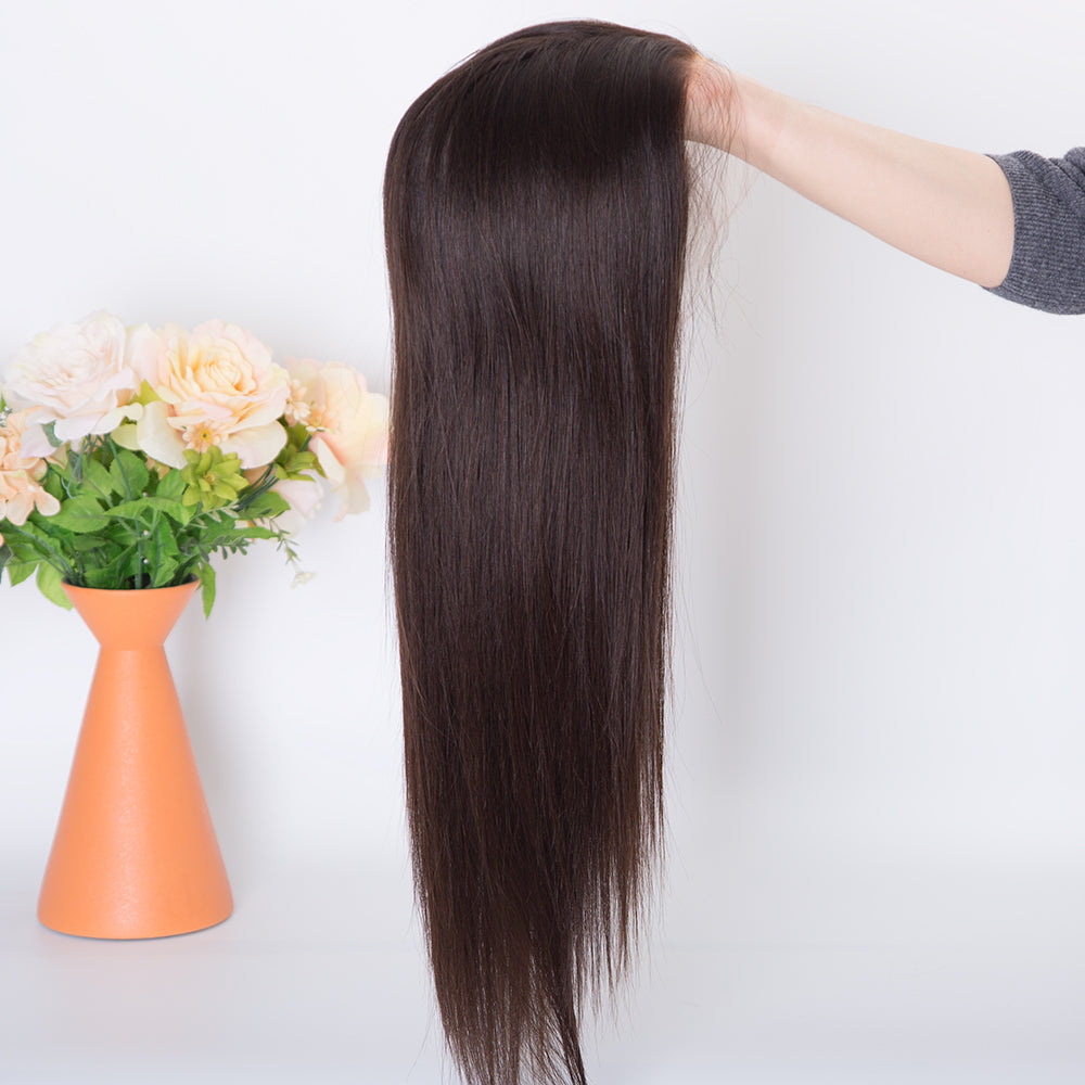AAILYAH 12 Inch Natural Black 12A Grade 100% Brazilian Remy Hair
