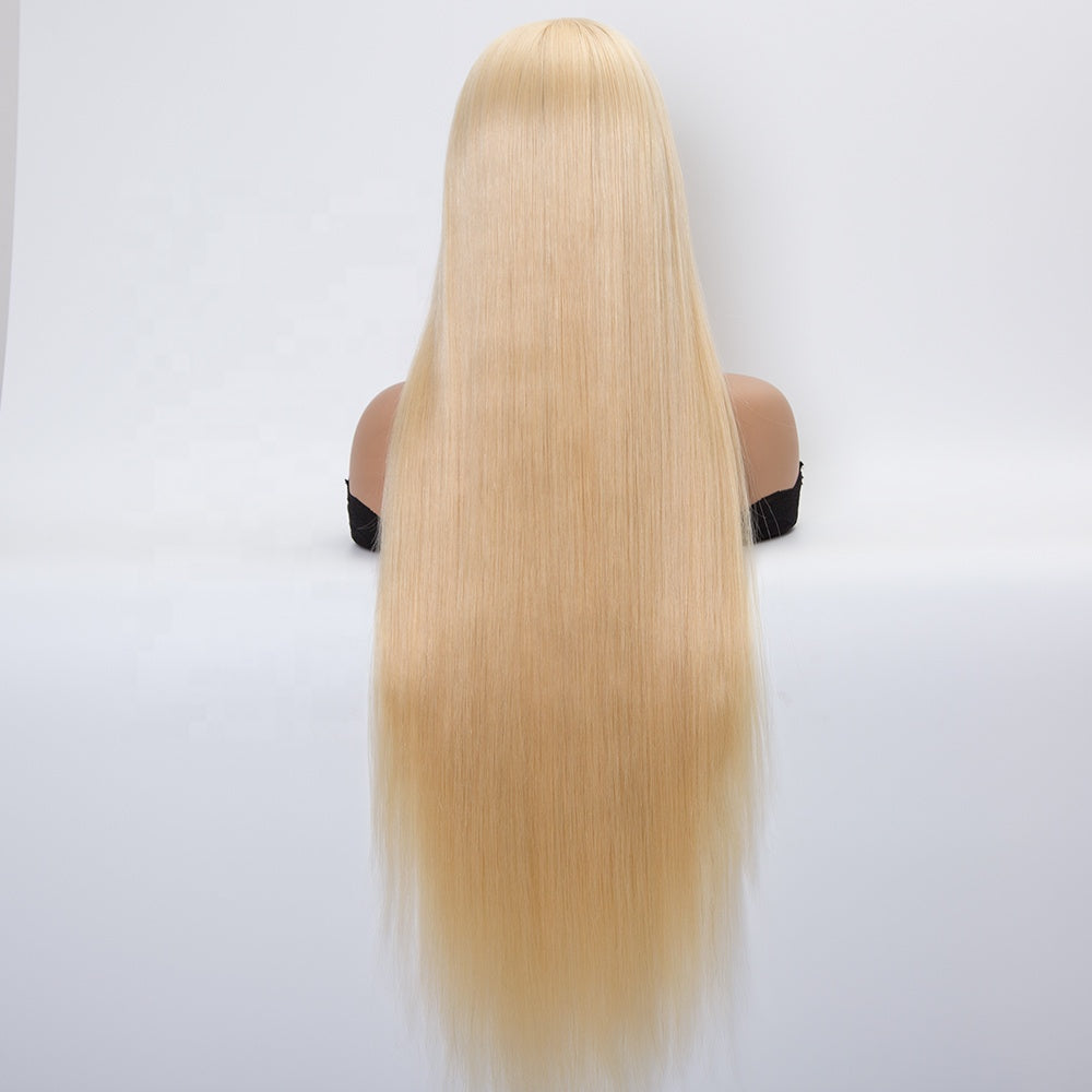 MADISON 613 Blonde 28 inch long Grade 12A !00% Brazilian Remy Full HD Lace