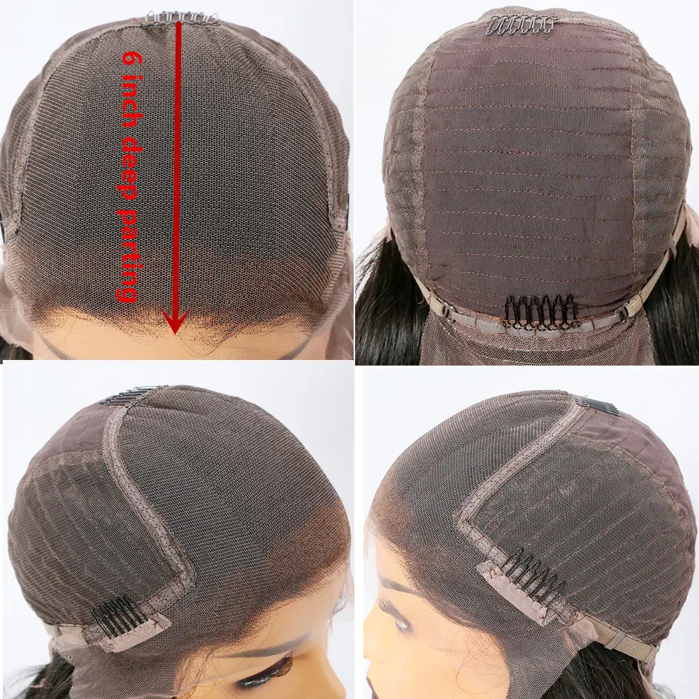 TRACY 13x6 Glueless Lace Front Wig | Bleached Knots & Pre-Plucked Hairline | 100% Indian Remy Human Hair | Ready-to-Wear