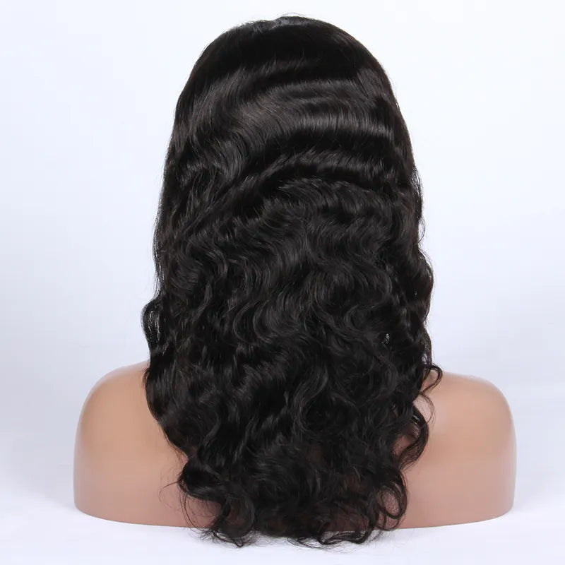 HARLOW Natural Wave 100% Virgin Brazilian Remy Hair U Part Wig