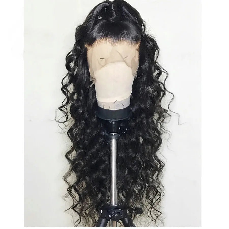 MIAMI 4.5" Deep Middle Part 360 Lace Wig Grade 8A 100% Unprocessed Brazilian Remy Hair