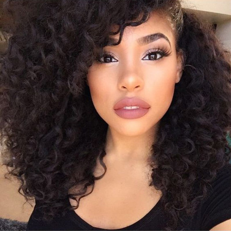 NEICY 360 Swiss Lace Frontal Unprocessed Natural Black Color With Baby Hair 150% heavy density