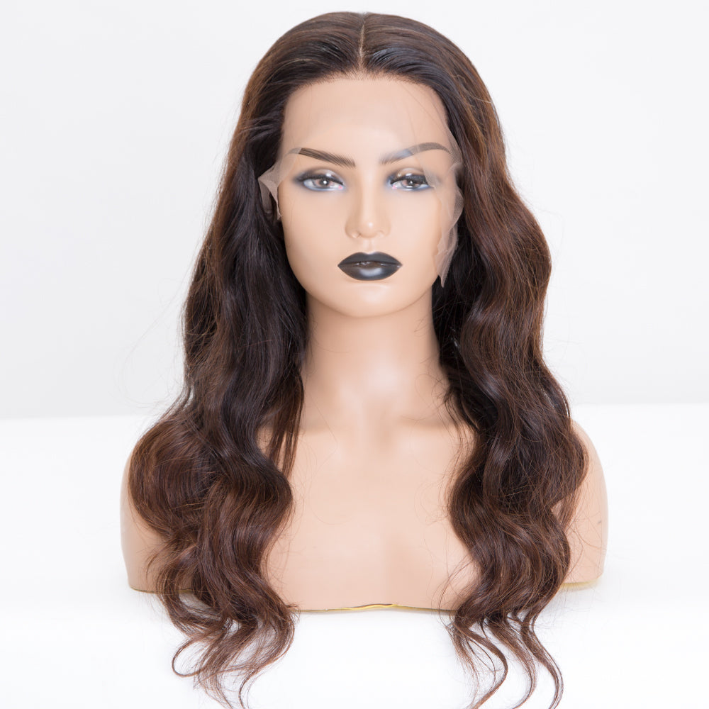JOURNEE Grade 12A 100% Virgin European Hair Swiss Lace Fully Hand Tied Curly Hair