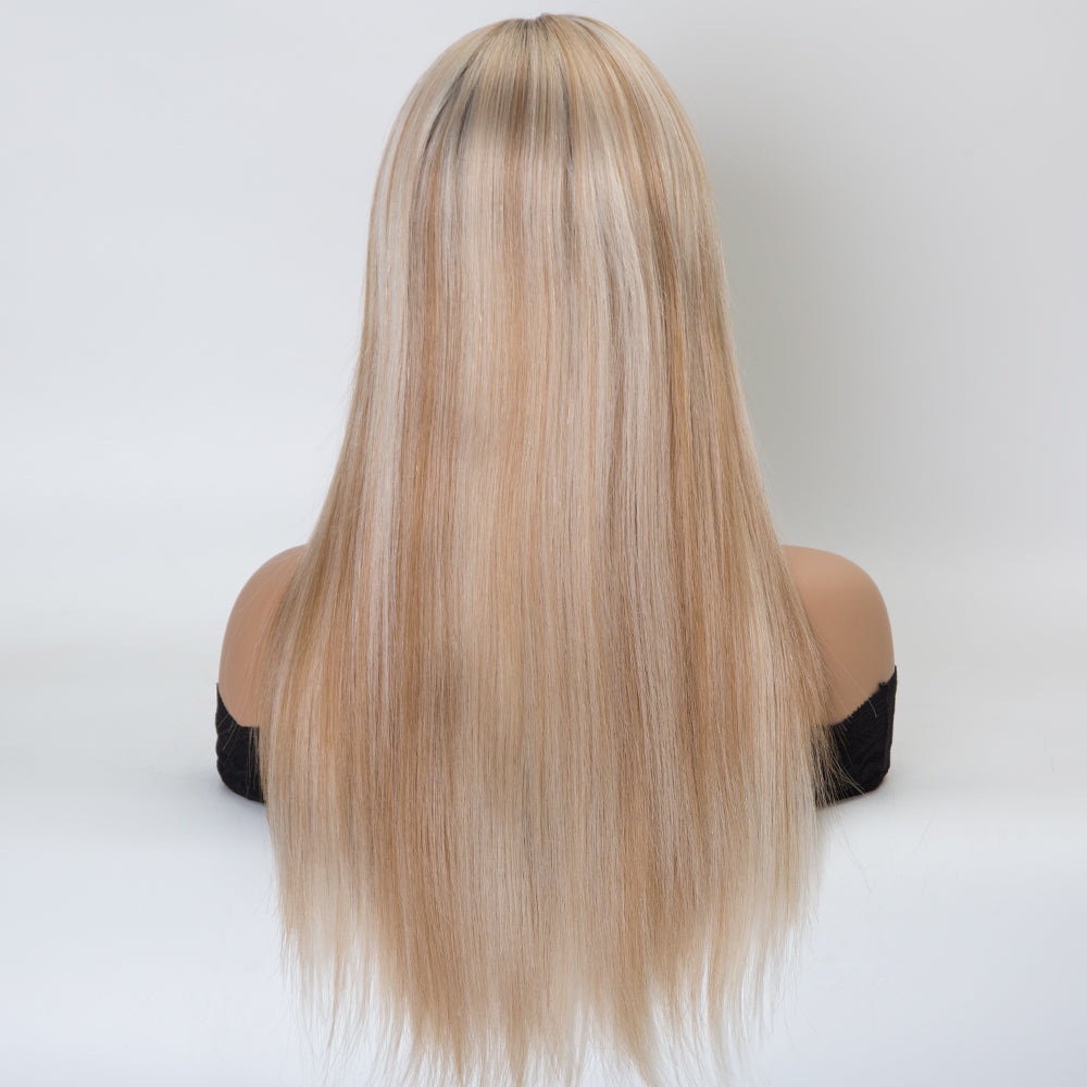 ALISHA Straight Bayalage Cuticle Aligned 16" inch Virgin Hair
