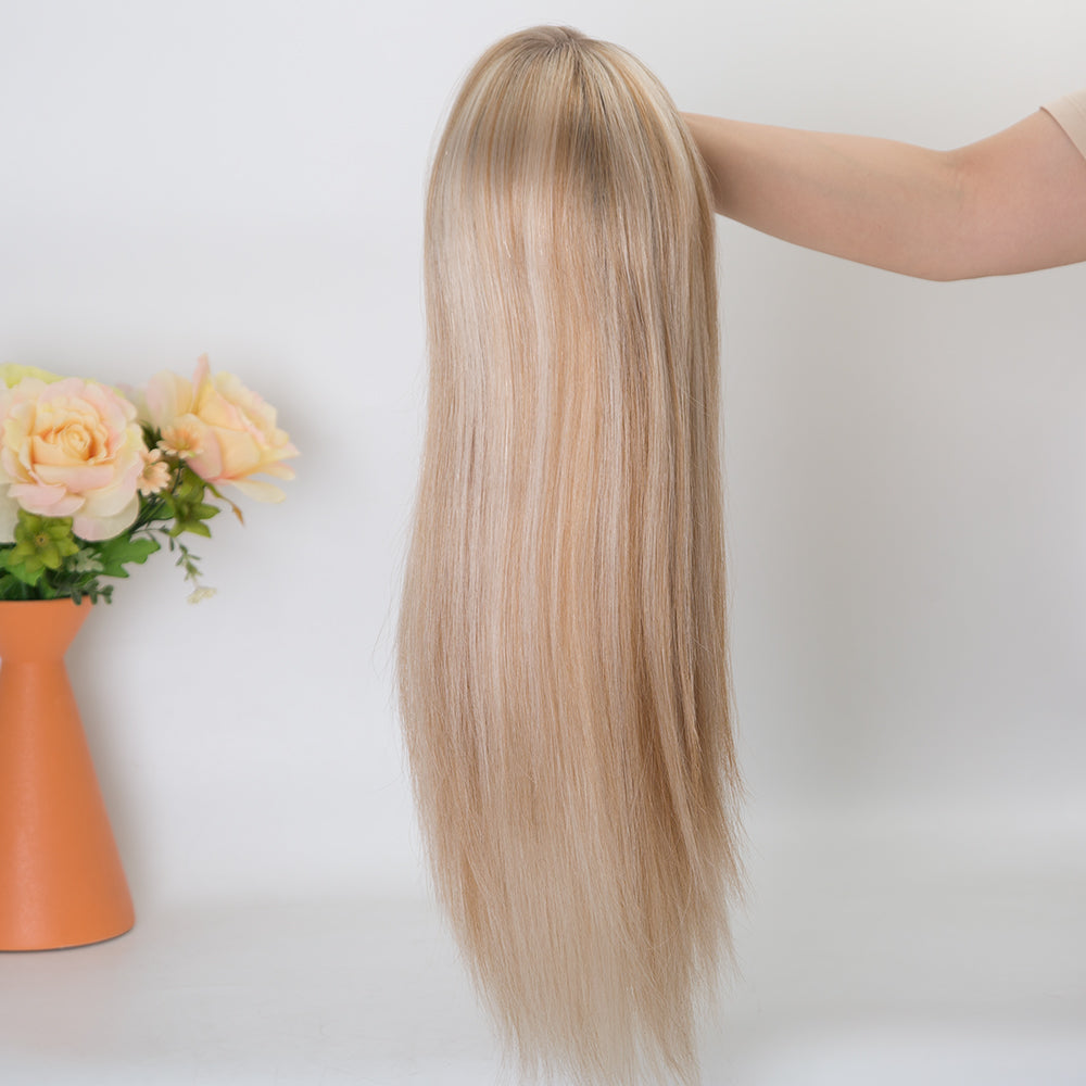 ALISHA Straight Bayalage Cuticle Aligned 16" inch Virgin Hair