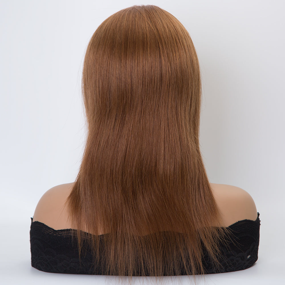 AMY 12 inch Grade 12 A Virgin Remy PU around perimeter