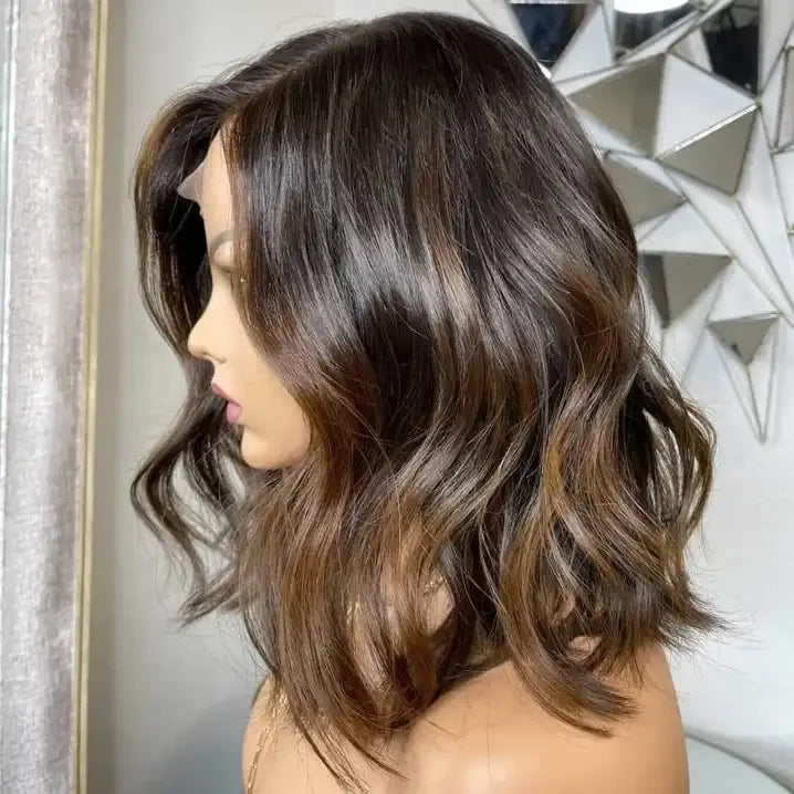 Nancy Customizable 12A Grade Cuticle Aligned 100% Virgin European Hair Silk Top Wig