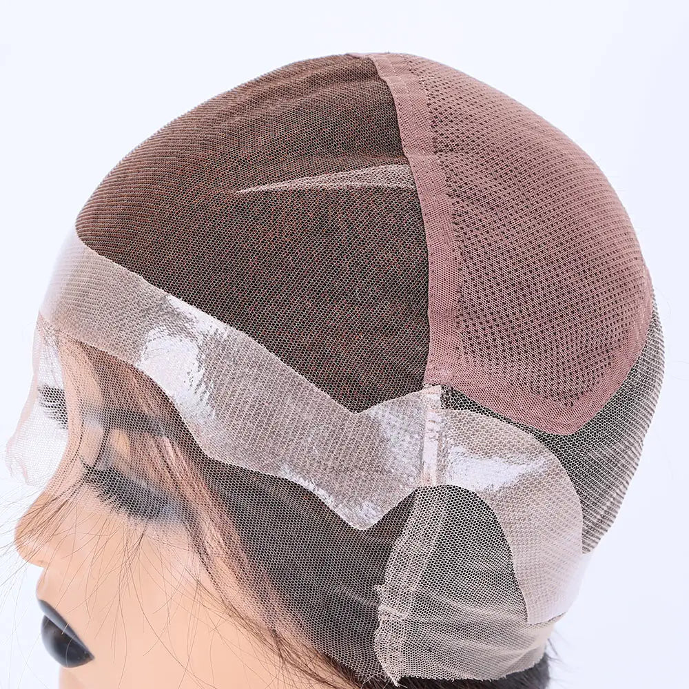 LONDON 100% Unprocessed Virgin Human Remy Hair Transparent full lace with Pu Around