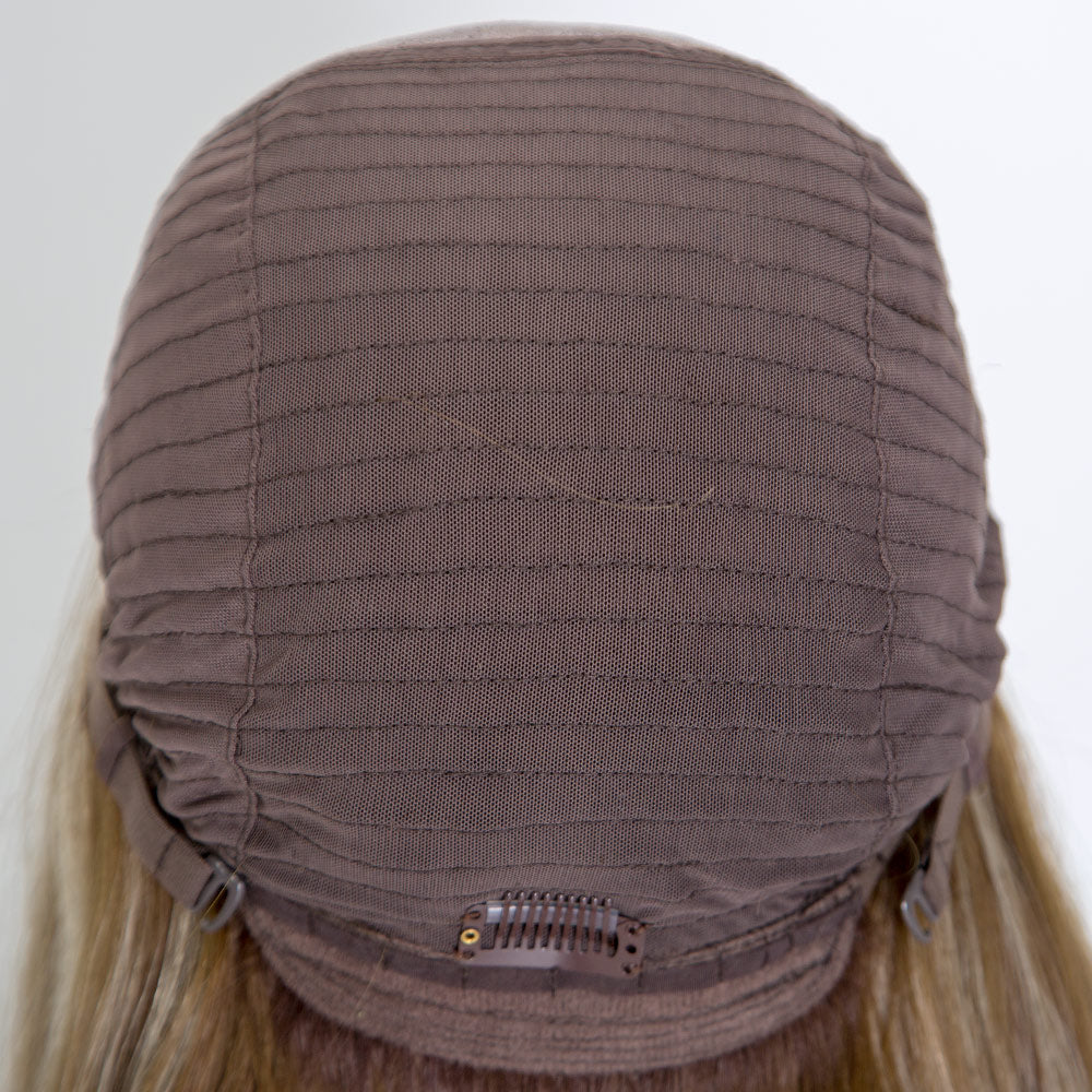 Vicky Full Hand Tied Glueless Mono Top Balayage 100% European Virgin Remy Hair