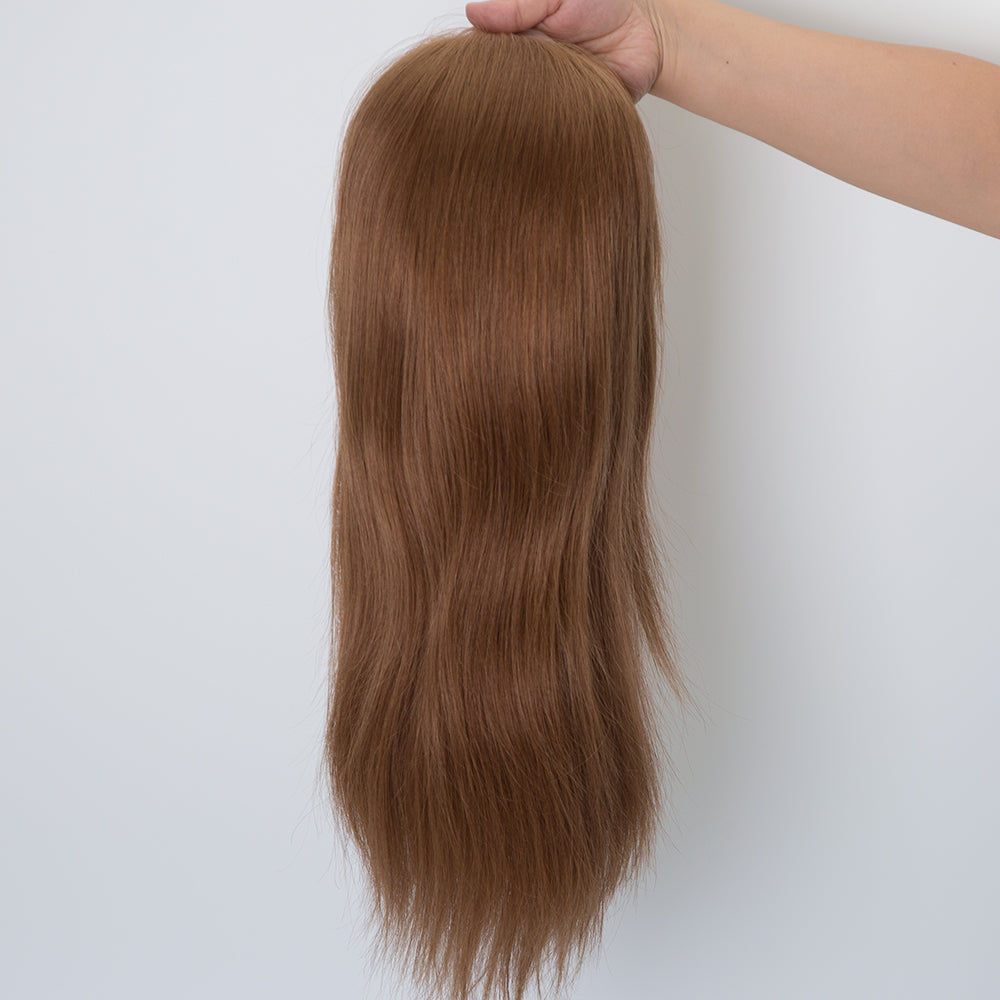 MELISSA #30 Fully Hand Tied with 5x5 inch Silk Top Medical Wig 100% European Virgin Remy Hair