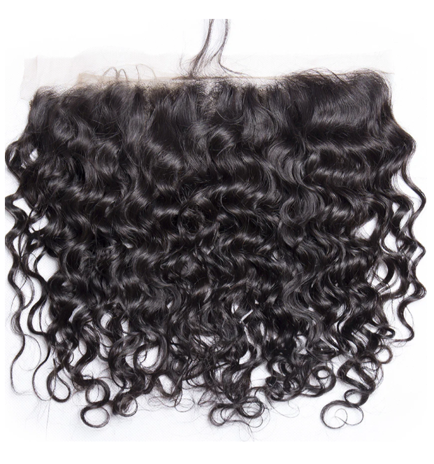 13"×4" Lace Frontals Water Wave Indian Remy Human Hair