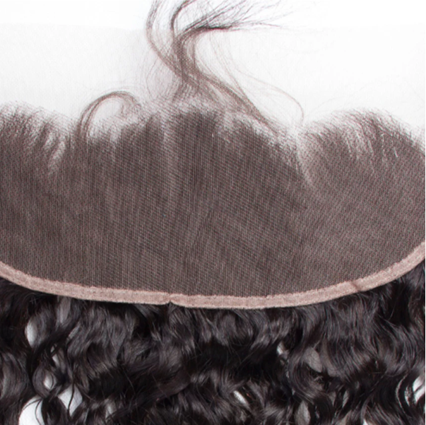 13"×4" Lace Frontals Water Wave Indian Remy Human Hair