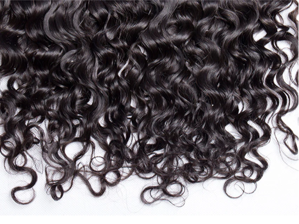 13"×4" Lace Frontals Water Wave Indian Remy Human Hair