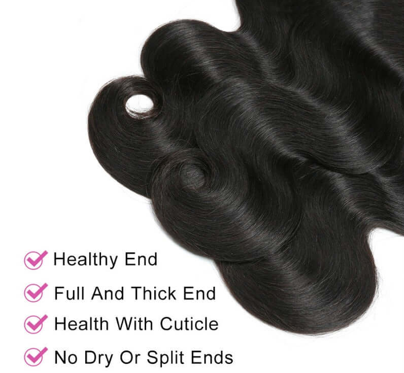 Indian Virgin Hair Weaves Body Wave 3 Bundles Deal