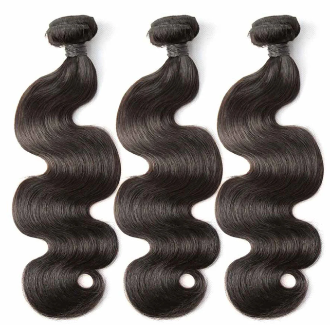 3 Bundles Deal Peruvian Virgin Hair Natural Color Body Wave Hair Weave