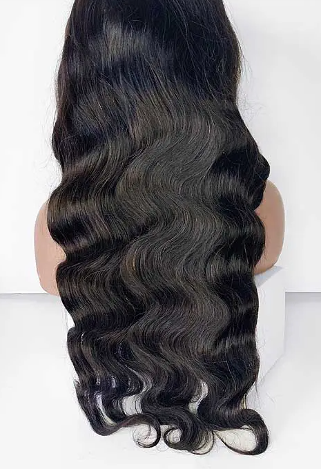 Indian Virgin Hair Body Wave A Lace Frontal With 3 Bundles Deal