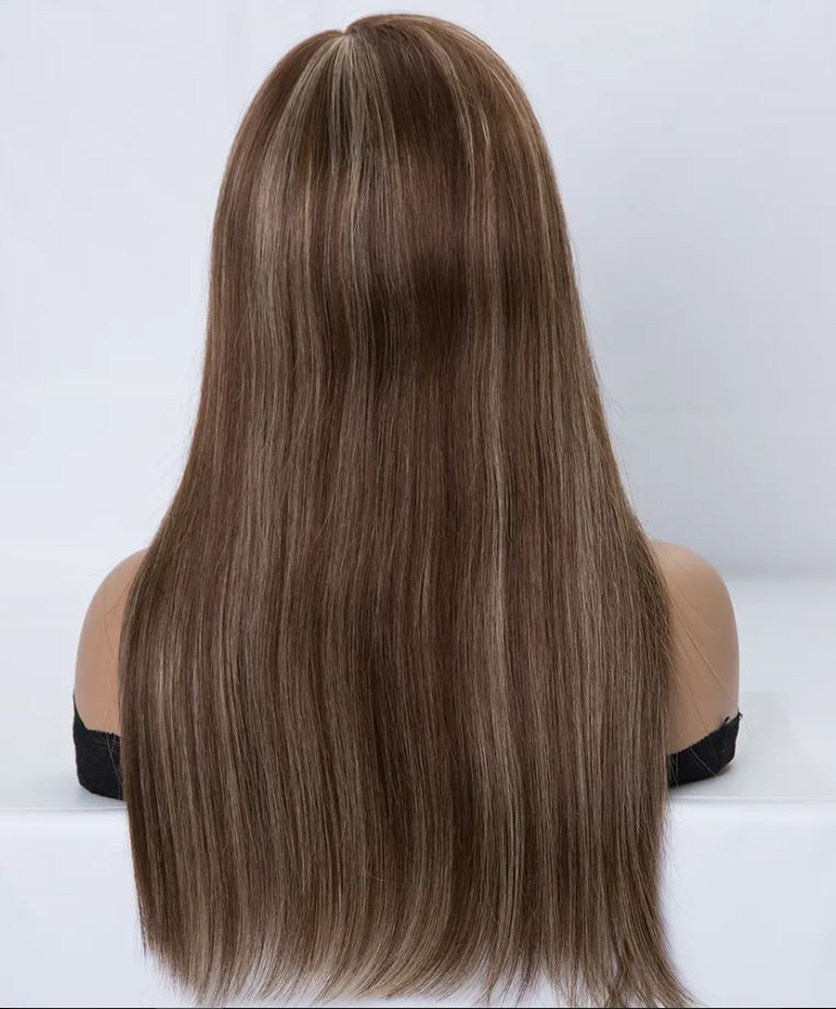 Elizabeth 24 inch Fully Hand Tied Silk Top 100% Virgin European Hair HD Full Lace