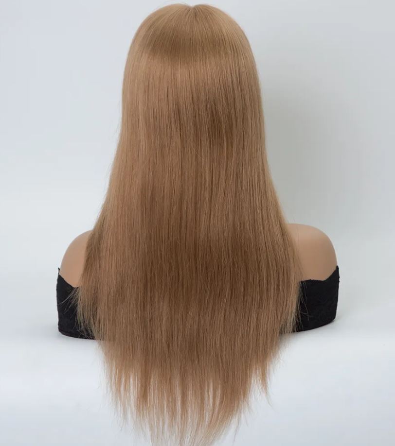 RUTH 16' Fully Hand Tied 4x4 Inch Silk Top 100% Virgin European Hair Medical Wig