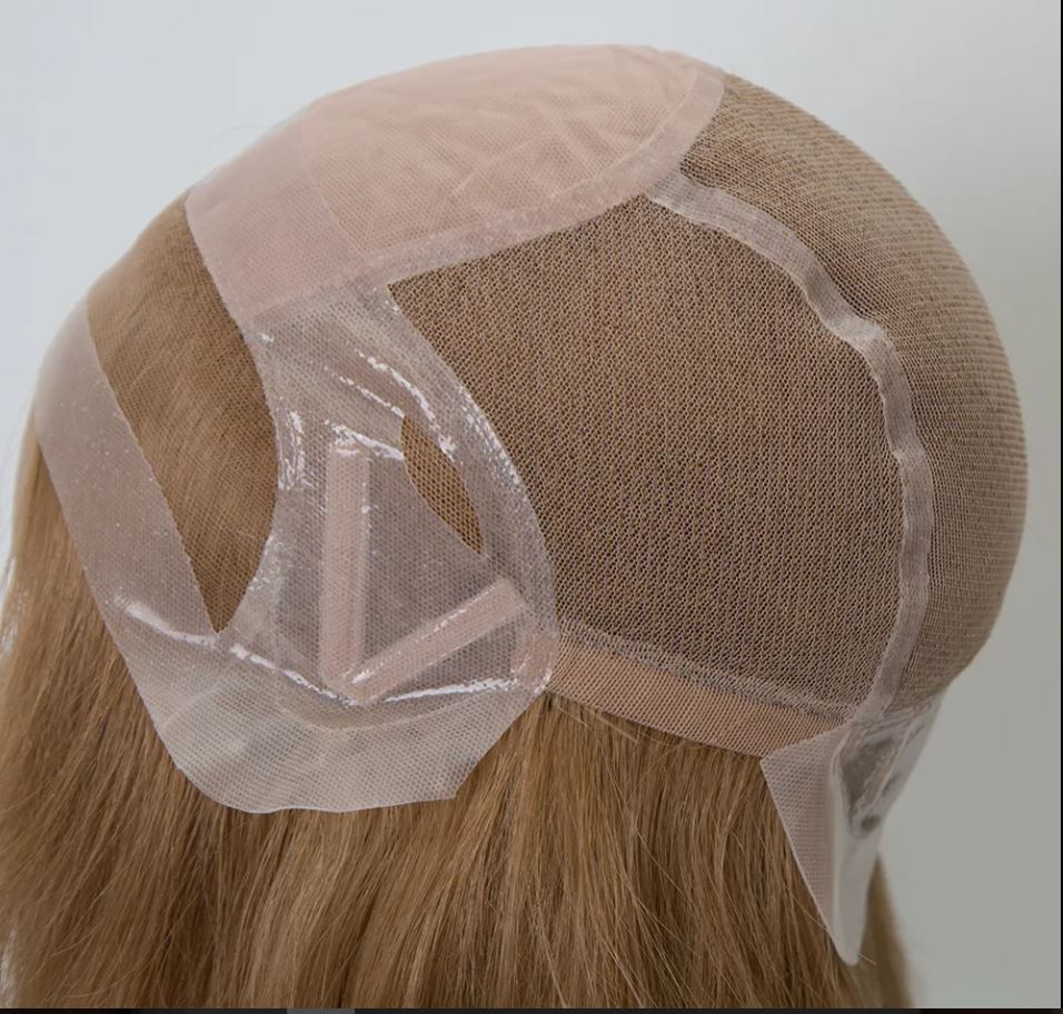 RUTH 16' Fully Hand Tied 4x4 Inch Silk Top 100% Virgin European Hair Medical Wig