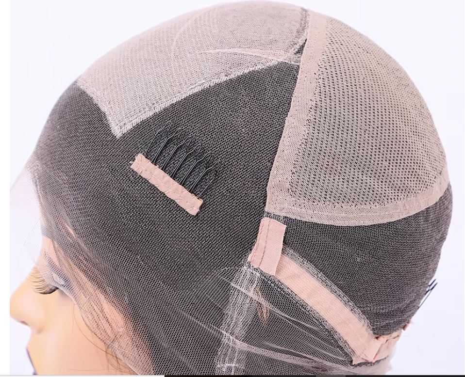 LEANA Wavy 12A Grade Raw 100% Virgin European Hair Silk Top Medical Wig