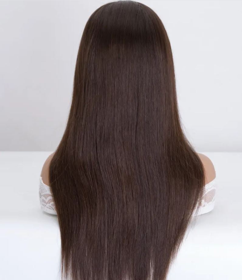 SYLVIA 100% European Virgin Remy Hair Full Hand Tied Silk Top Medical Wig