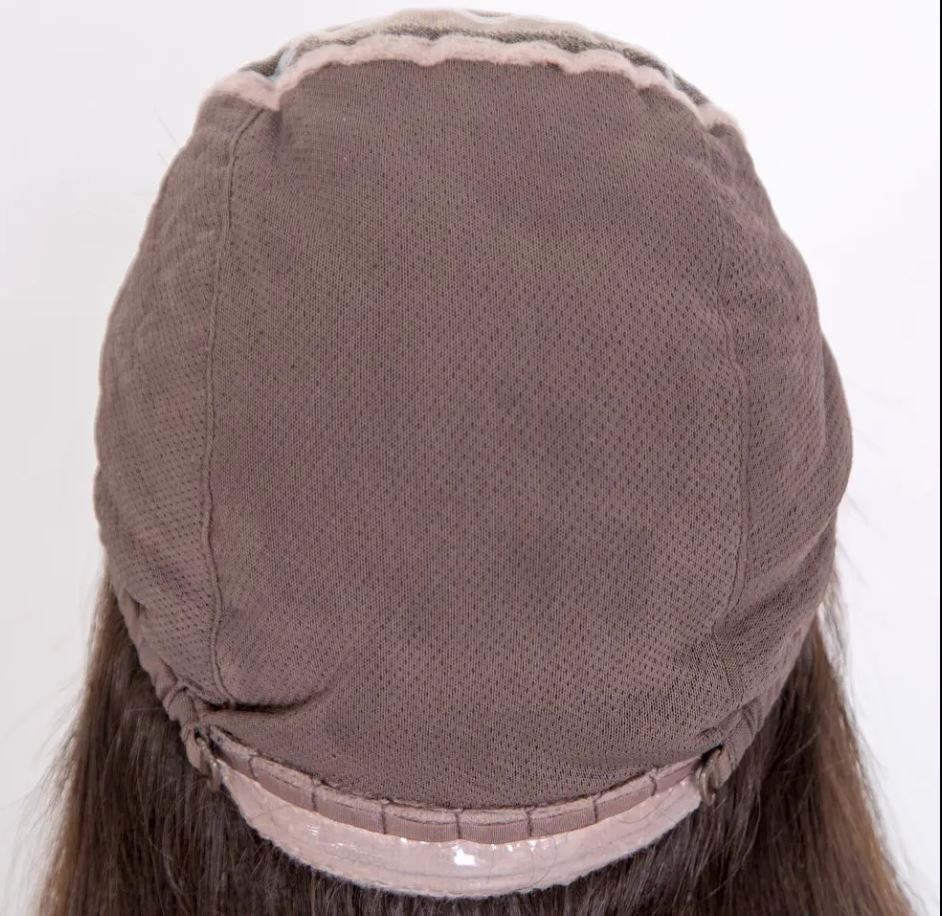 SYLVIA 100% European Virgin Remy Hair Full Hand Tied Silk Top Medical Wig