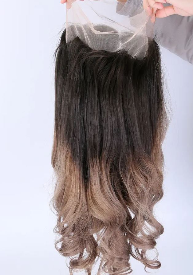 DEMI Glueless HD Transparent Lace Frontal Wigs Raw Human Hair Virgin Cuticle Aligned