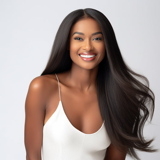 LONDON 100% Unprocessed Virgin Human Remy Hair Transparent full lace with Pu Around