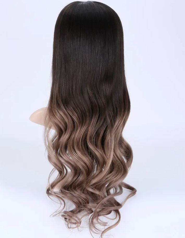 DEMI Glueless HD Transparent Lace Frontal Wigs Raw Human Hair Virgin Cuticle Aligned