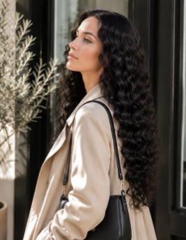 SIENNA 100% Pre Plucked Raw Brazilian Remy Hair Loose Deep Wave