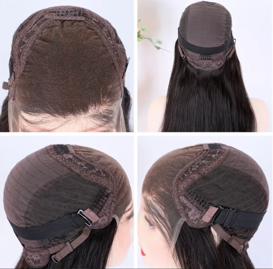 SURI Luxury Ponytail 100% European Remy Hair Hair 18 Inches Single Knots HD Lace