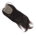 Silk Base Closures 4×4inches Silky Straight Indian Remy Human Hair
