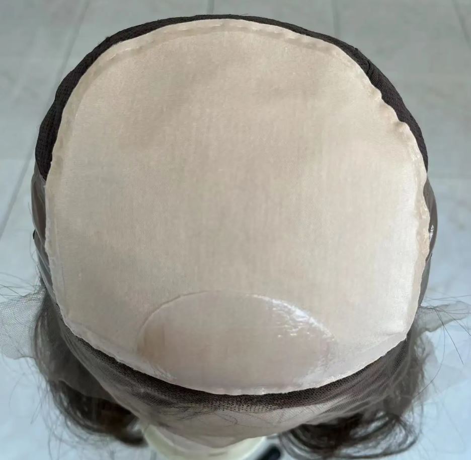 AMIRA Silk Top Balayage Glue less 100% European Virgin Human Hair Medical wig