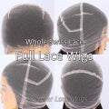CLARA 613 Blonde Blunt Cut Bob 100% Hand-Tied Full Lace Wig with Dark Roots
